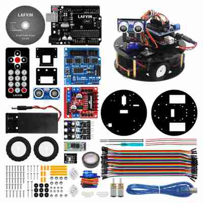LAFVIN broasca Testoasa Inteligent Robot Kit Auto pentru Arduino DIY Kit de Asamblare cu Tutorial